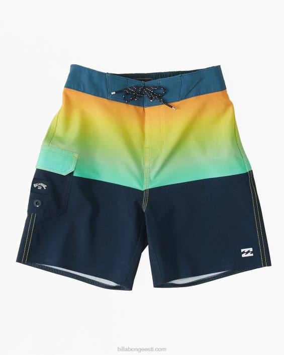 (2-7) fifty50 pro performance 13'' lauapüksid poisid kullast D28T1109 Billabong