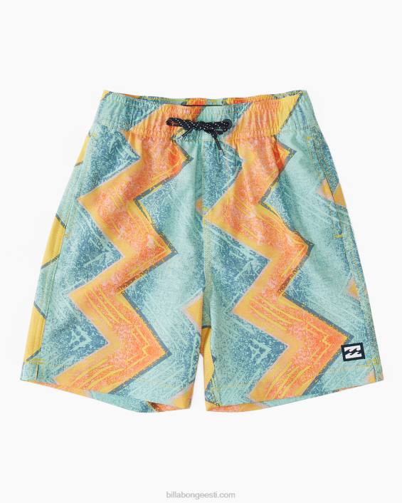2-7 pühapäeva layback 13'' boardshorts poisid kullast D28T173 Billabong