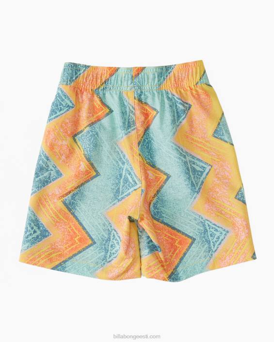 2-7 pühapäeva layback 13'' boardshorts poisid kullast D28T173 Billabong