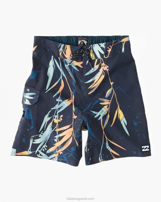 2-7 pühapäeva pro performance 13'' boardshorts poisid merevägi D28T1007 Billabong