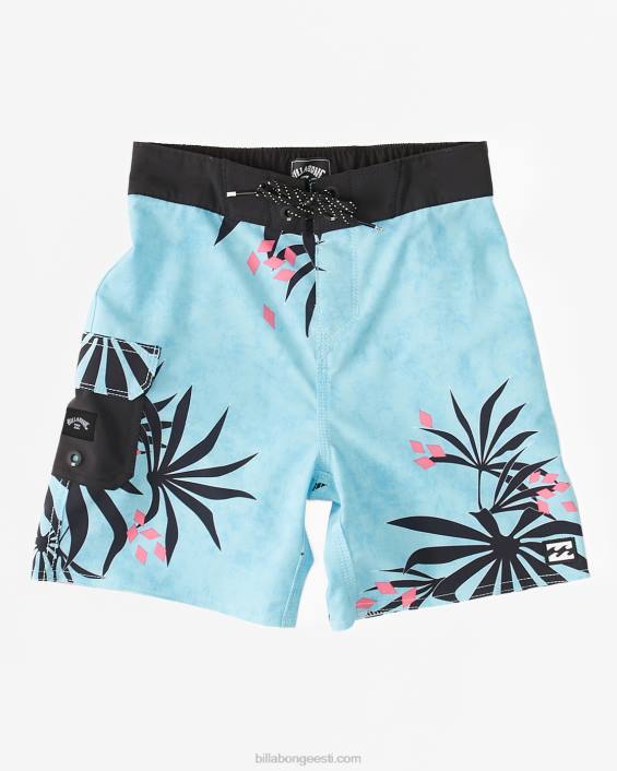2-7 pühapäeva pro performance 13'' boardshorts poisid neoonsinine D28T1008 Billabong