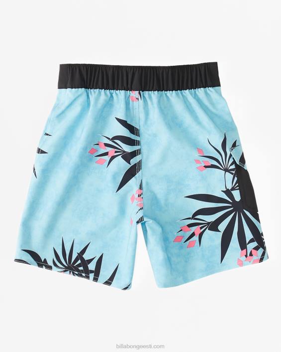 2-7 pühapäeva pro performance 13'' boardshorts poisid neoonsinine D28T1008 Billabong