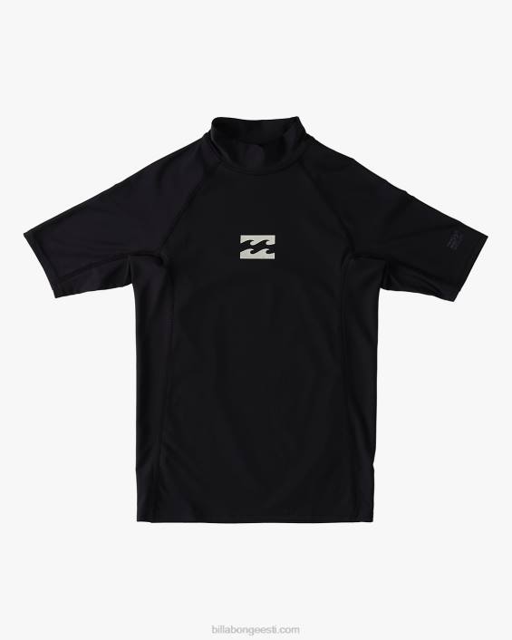 kogu päeva laine jõudlus sobib lööbe vest poisid must D28T964 Billabong