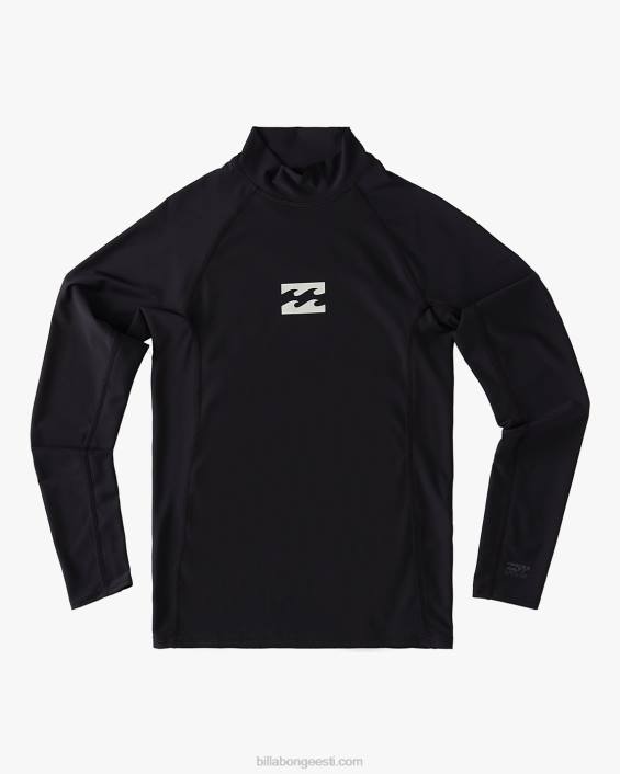 kogu päeva laine jõudlus sobib pikkade varrukatega lööbekaitse poisid must D28T962 Billabong