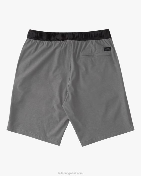 2-7 crossfire elastne vöökohaga sukelpüksid 13'' poisid hall D28T938 Billabong