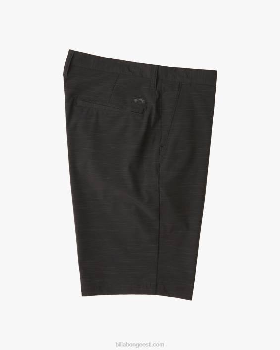 crossfire slub lühikesed püksid 18'' poisid must D28T953 Billabong