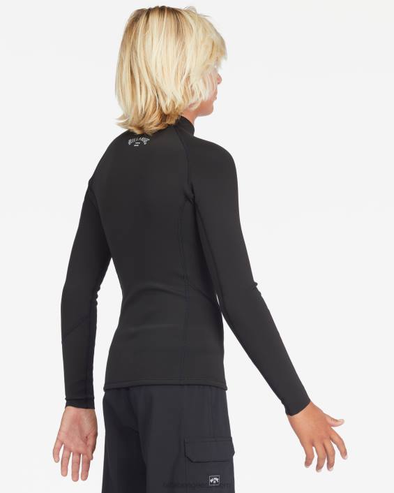 1/1 mm absoluutne märja ülikonna jope poisid must D28T986 Billabong