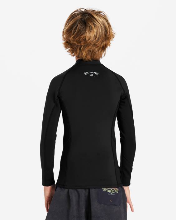 1/1 mm absoluutne märja ülikonna jope poisid must D28T986 Billabong