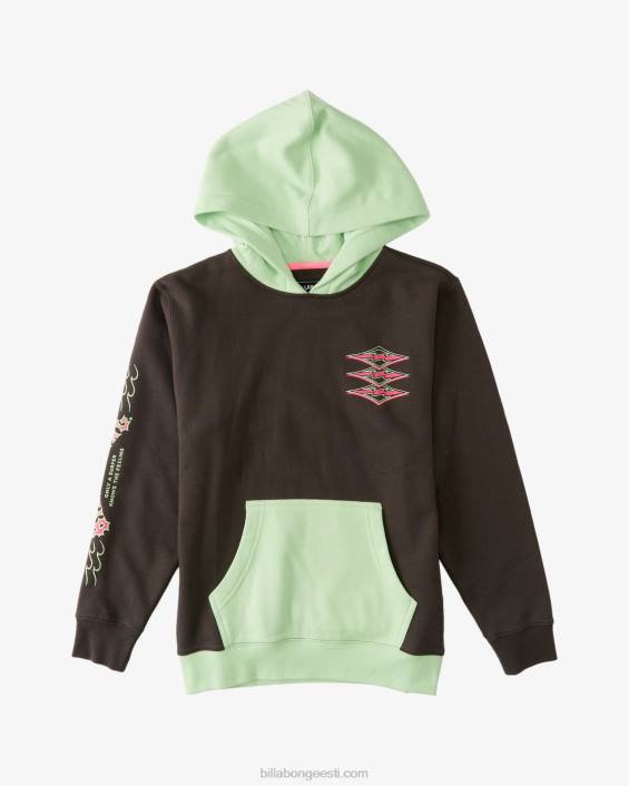 (2-7) ühendatud pullover-hoodie poisid Vares D28T996 Billabong