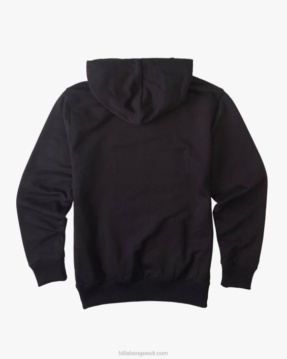 kogu päeva orgaaniline pullover hoodie poisid must D28T1077 Billabong