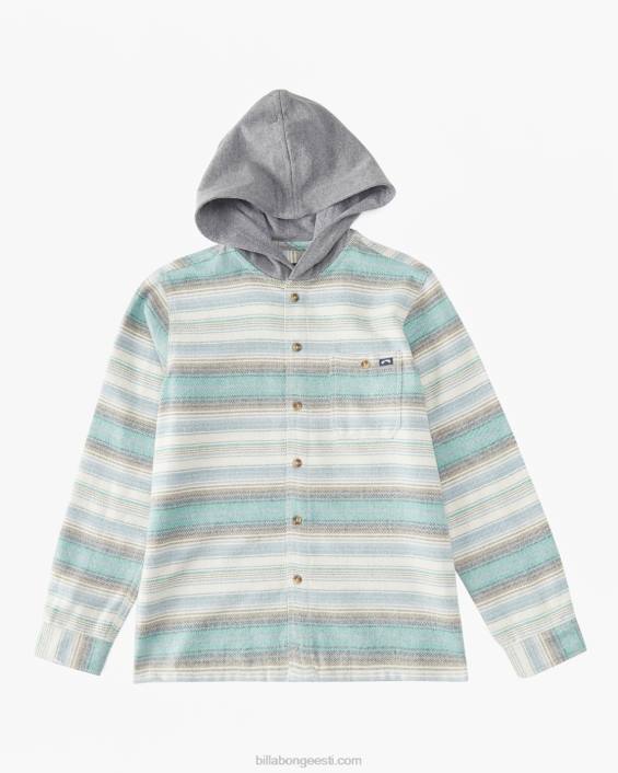 baja kapuutsiga flanellsärk poisid kivi D28T1108 Billabong