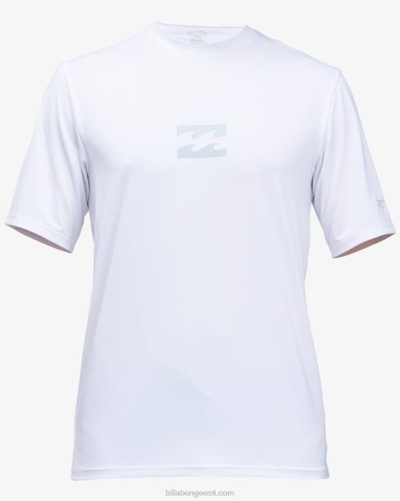 2-7 kogu päeva laineline avar lühikeste varrukatega surfisärk poisid valge D28T936 Billabong