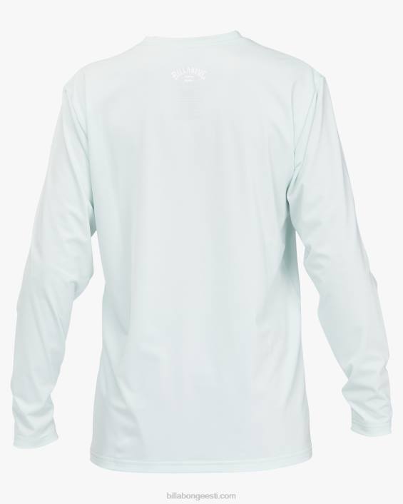 2-7 kogu päeva laineline lahtise vormiga pikkade varrukatega surfisärk poisid valge D28T941 Billabong