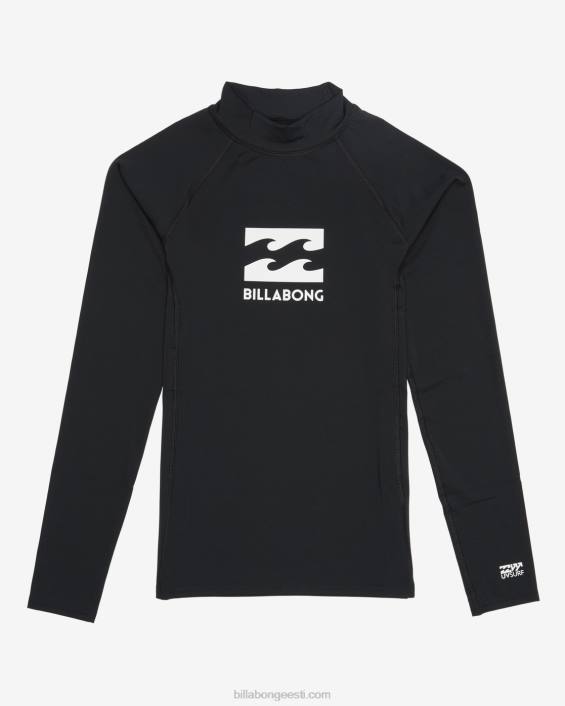 stack wave pikkade varrukatega surfisärk poisid must D28T1075 Billabong