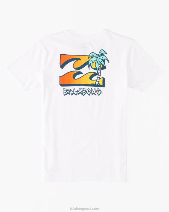 (2-7) bbtv t-särk poisid valge D28T1101 Billabong