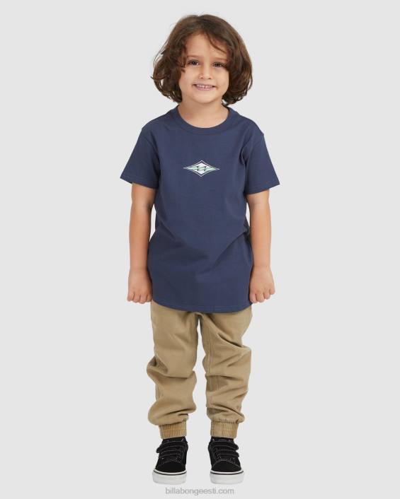 (2-7) gromsi teemantlaine lühikeste varrukatega T-särk poisid denim D28T1095 Billabong