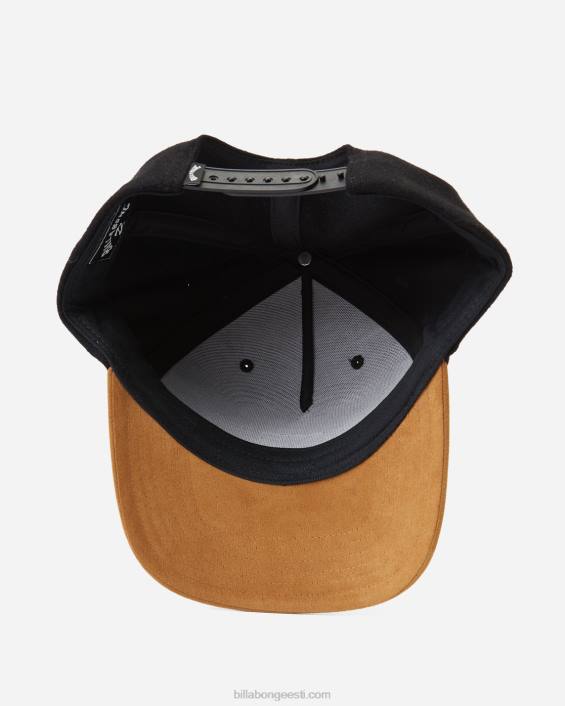 virnastatud snapback müts poisid must/pruun D28T999 Billabong