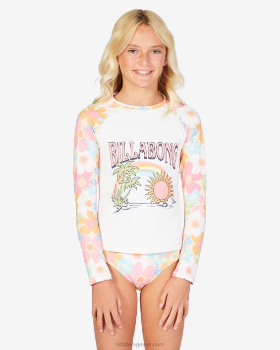 hea pikkade varrukatega rashguardi bikiinikomplekt tüdrukud mitu D28T2770 Billabong