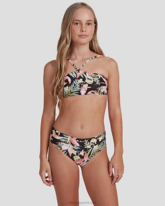 love palms bandeau bikiinikomplekt tüdrukud must D28T2794 Billabong