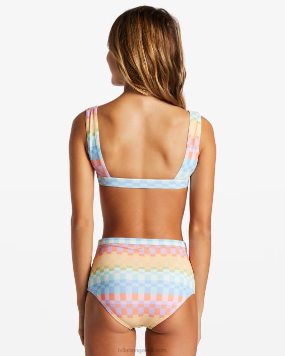 paradise check kaheosaline tankbikiinikomplekt tüdrukud mitu D28T2610 Billabong