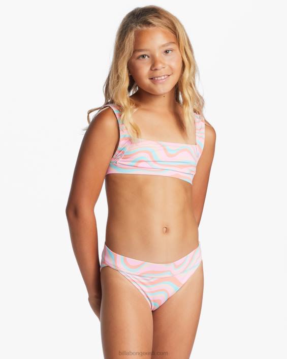 sorbet Dreamz kaheosaline tankini komplekt tüdrukud mitu D28T2650 Billabong