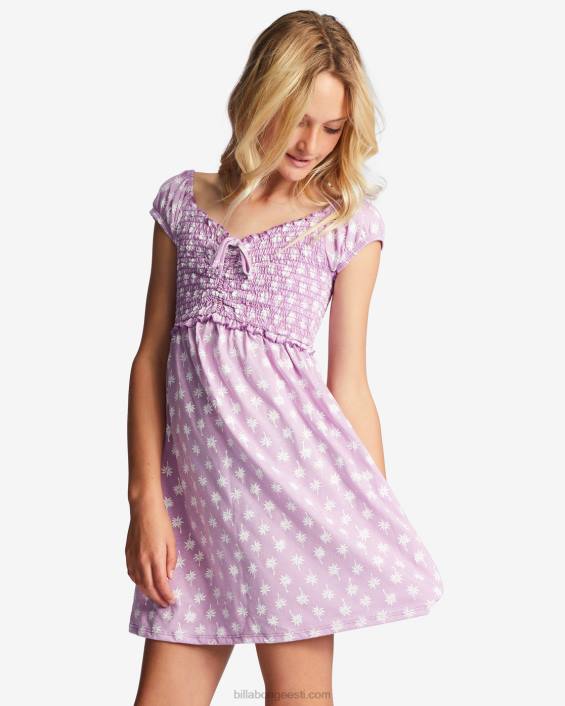 4-16 girly tropics kleit tüdrukud lilla unistus D28T2732 Billabong