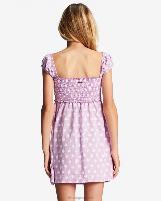 4-16 girly tropics kleit tüdrukud lilla unistus D28T2732 Billabong