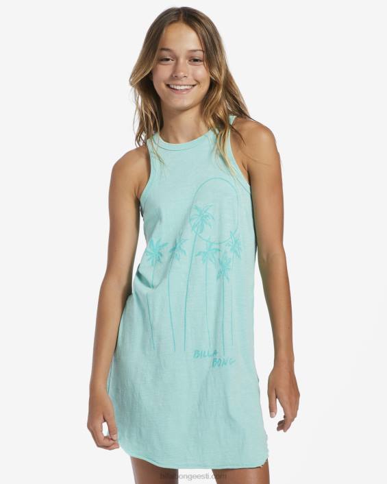 4-16 lahe rannasärgi kleit tüdrukud hele laguun D28T2673 Billabong