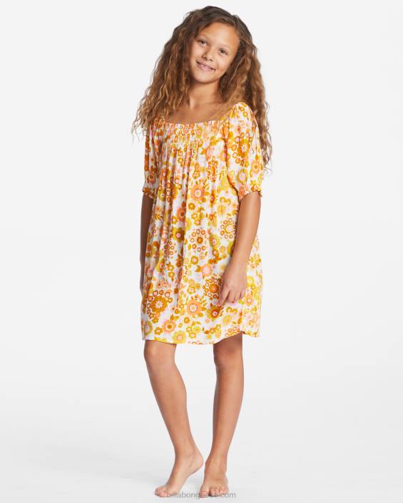 armas babydolli kleit tüdrukud apelsinikoor D28T2652 Billabong