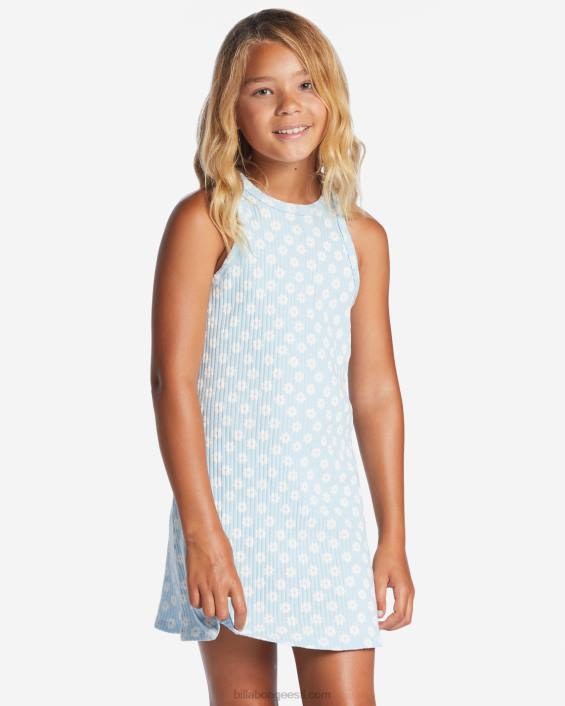 korjamine karikakrad soonik kootud kleit tüdrukud denim D28T2618 Billabong