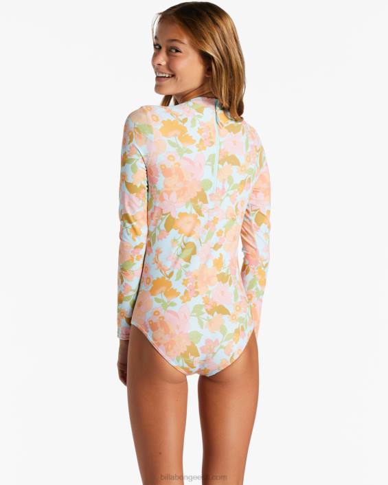 ära puhutud pikkade varrukatega ühes tükis lööbekaitse tüdrukud mitu D28T2666 Billabong