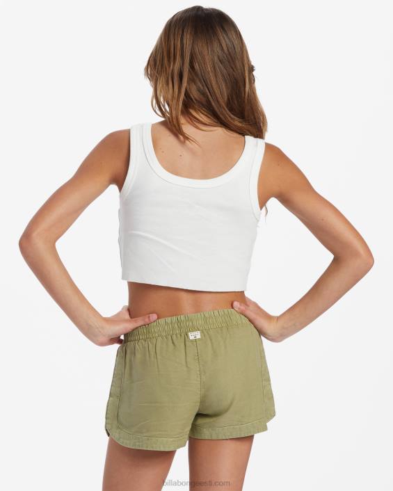 meeletult elastsed vöökohaga lühikesed püksid tüdrukud avokaado D28T2600 Billabong