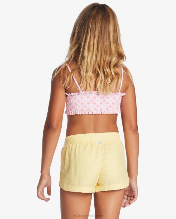 meeletult elastsed vöökohaga lühikesed püksid tüdrukud ta on päikeseline D28T2613 Billabong