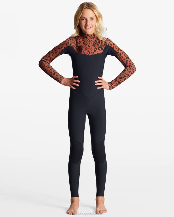 3/2 soolane dayz rinnalukuga täielik veeülikond tüdrukud märgatud D28T2739 Billabong