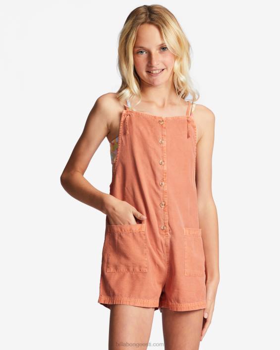 lainekell jr romper tüdrukud telliskivi D28T2744 Billabong