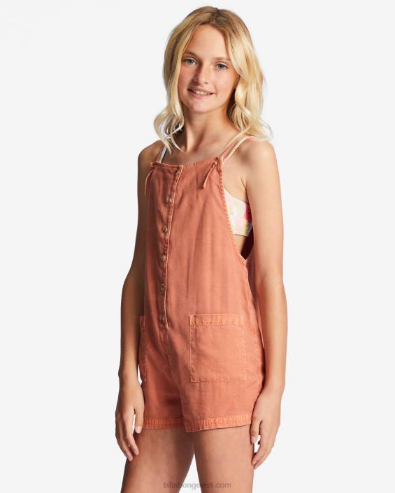 lainekell jr romper tüdrukud telliskivi D28T2744 Billabong