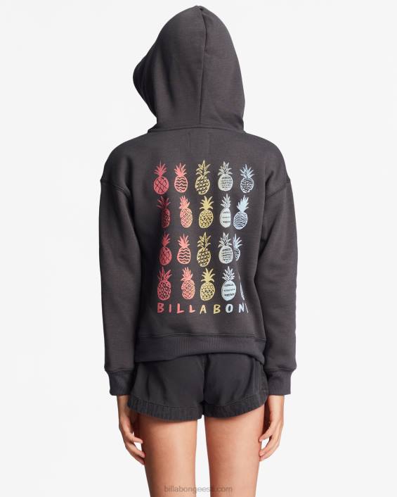 4-16 head päeva ees kapuuts tüdrukud maha must D28T2716 Billabong