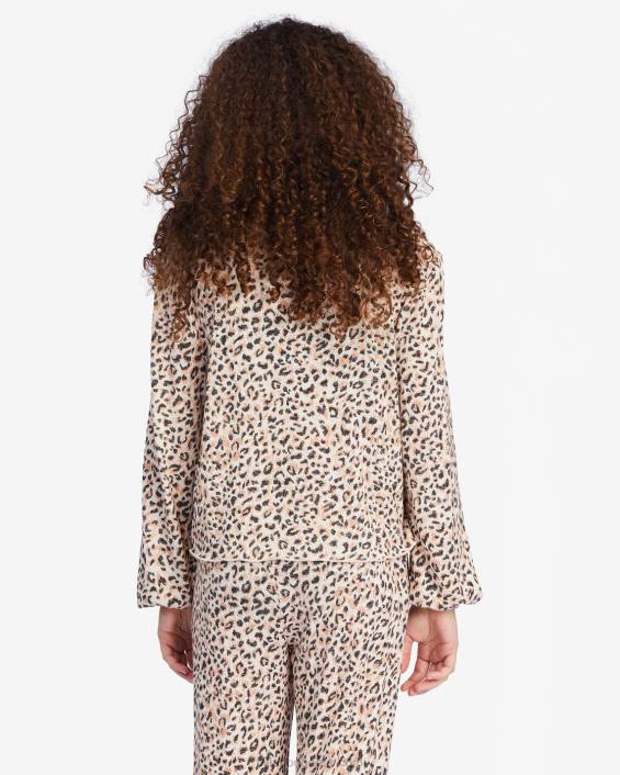 õnnelik henley pikkade varrukatega topp tüdrukud loom D28T2807 Billabong